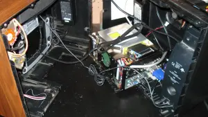 1983 Hitachi TV PC modification