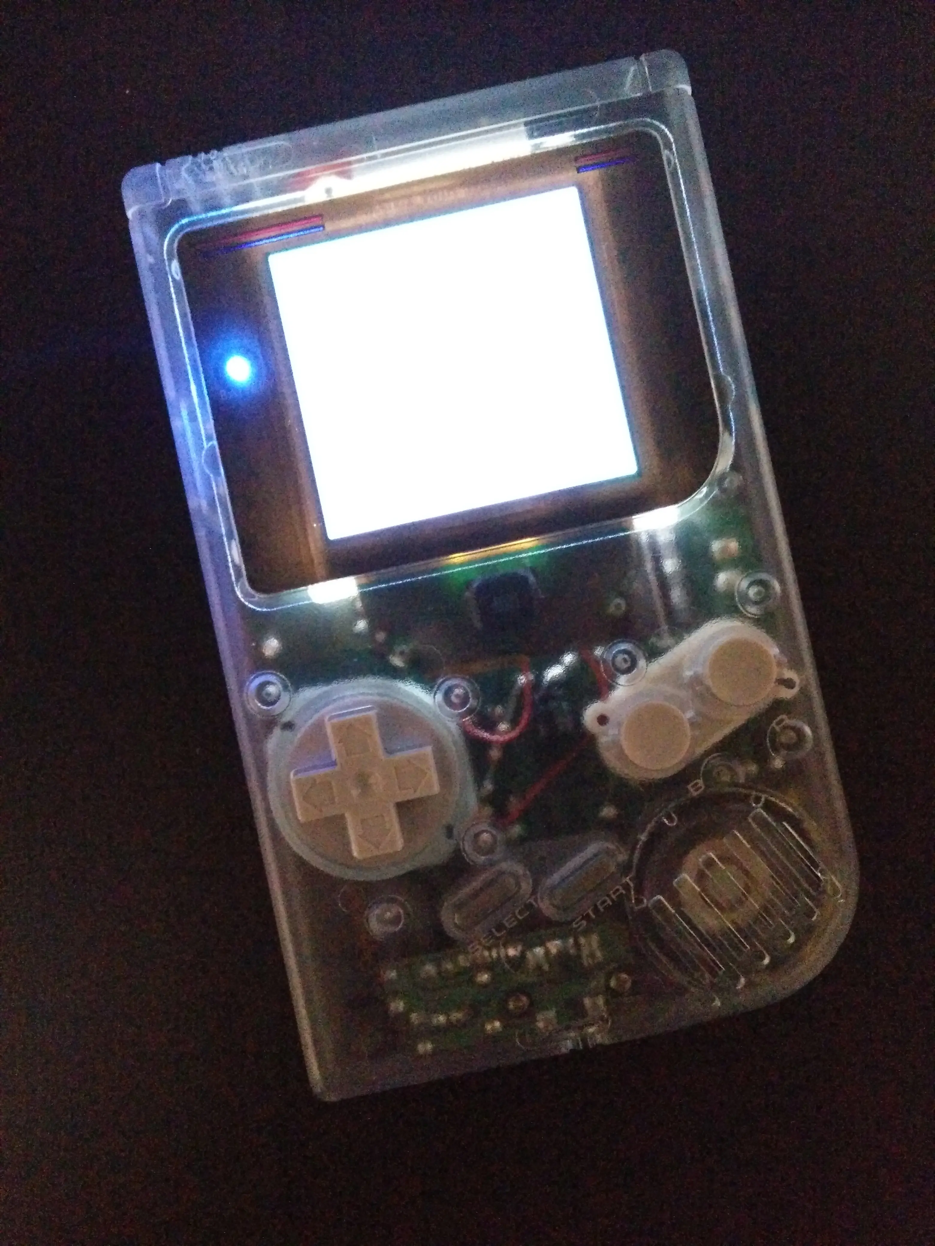 Kit Pulsanti Di Ricambio Per Gameboy DMG-01 – Tasti Neri Con D-Pad E Interruttore