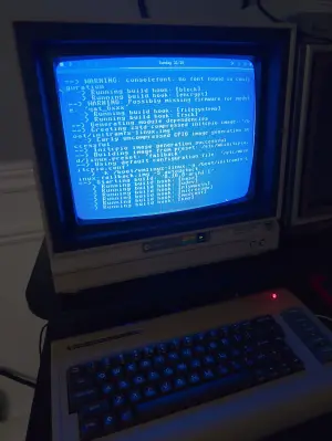 Everyday computing with Omarchy on the C64x