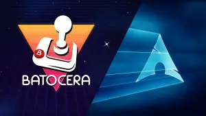 Batocera and Arch Linux bootloader wallpaper