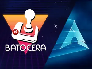 Batocera and Arch Linux bootloader wallpaper